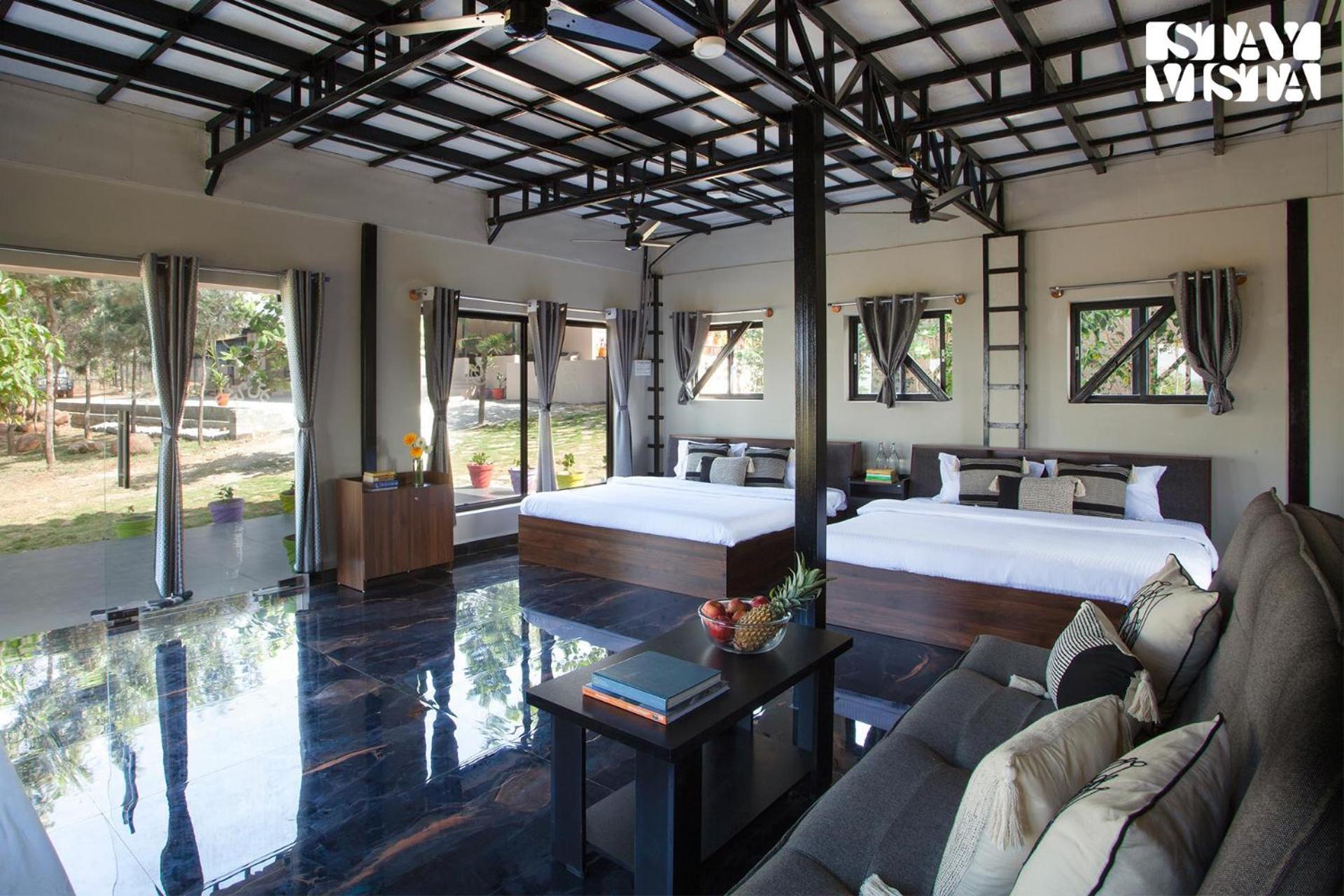 Stayvista At Hillside Harmony Pvt Pool & Free Breakfast Bangalore Buitenkant foto